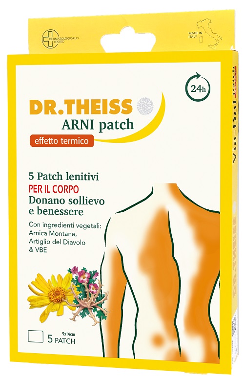 THEISS ARNI PATCH EFFETTO TERMICO 5 PEZZI - pharmaluna