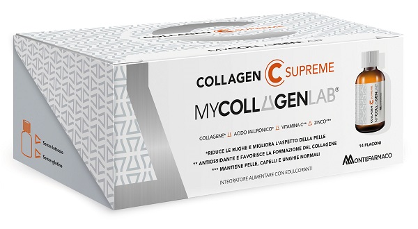 MYCOLLAGENLAB COLLAGEN C SUPREME 14 FLACONCINI DA 30 ML - pharmaluna