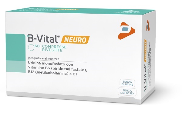 B-VITAL NEURO 60 COMPRESSE RIVESTITE DA 600 MG - pharmaluna