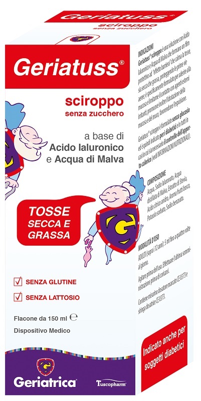 GERIATUSS SCIROPPO 150 ML - pharmaluna