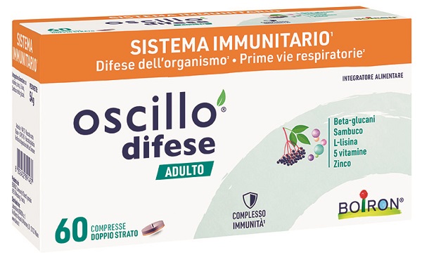 OSCILLO DIFESE ADULTO 60 COMPRESSE - pharmaluna