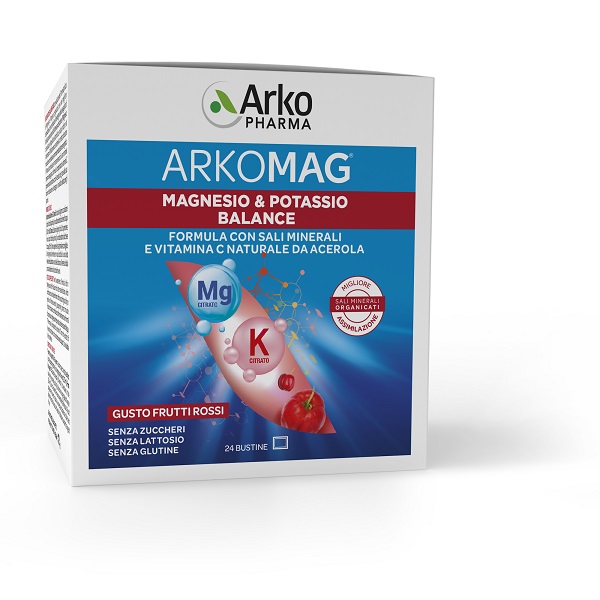 ARKOMAG MAGNESIO & POTASSIO BALANCE 24 BUSTINE - pharmaluna