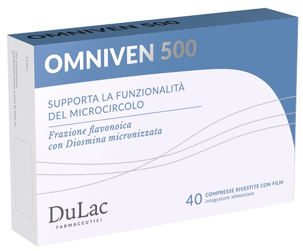 OMNIVEN 500 40 COMPRESSE - pharmaluna