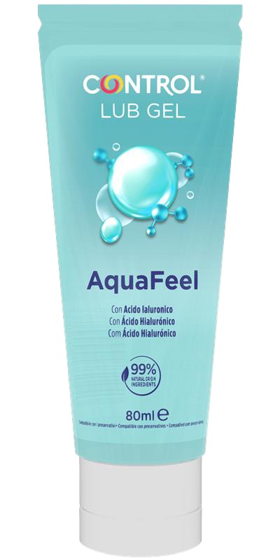 CONTROL AQUAFEEL LUBRIFICANTE 80 ML - pharmaluna