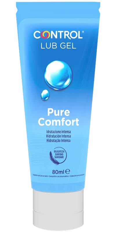 CONTROL PURE COMFORT LUBRIFICANTE 80 ML - pharmaluna