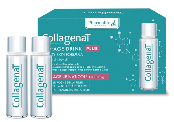 COLLAGENAT NO AGE DRINK PLUS 7 FLACONCINI - pharmaluna