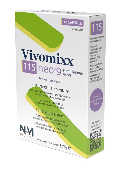 VIVOMIXX 115 NEO 9 10 CAPSULE - pharmaluna