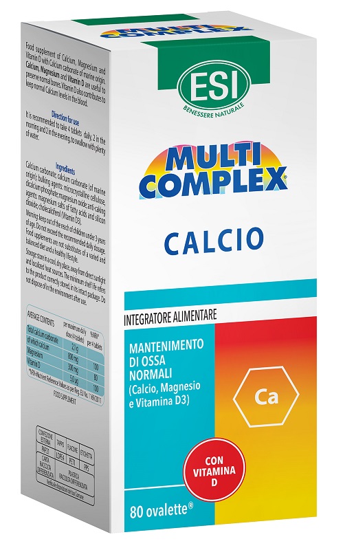 ESI MULTICOMPLEX CALCIO 80 OVALETTE - pharmaluna