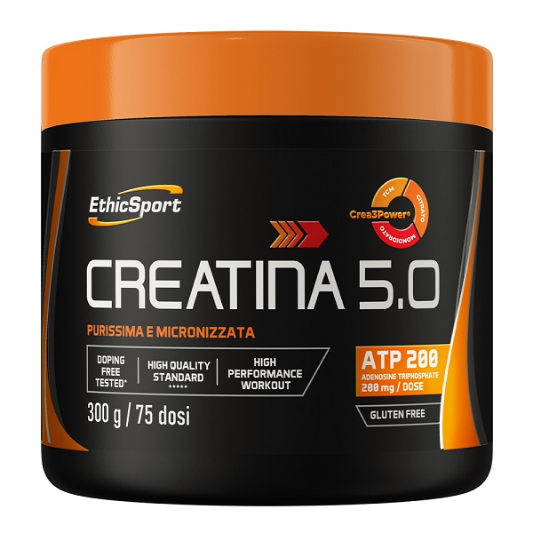 CREATINA 5,0 300 G CON EDULCORANTE SENZA GLUTINE - pharmaluna