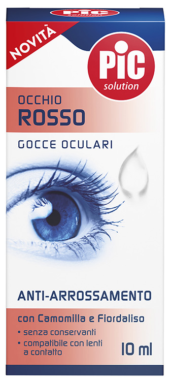 PIC GOCCE OCULARI OCCHIO ROSSO 10 ML - pharmaluna