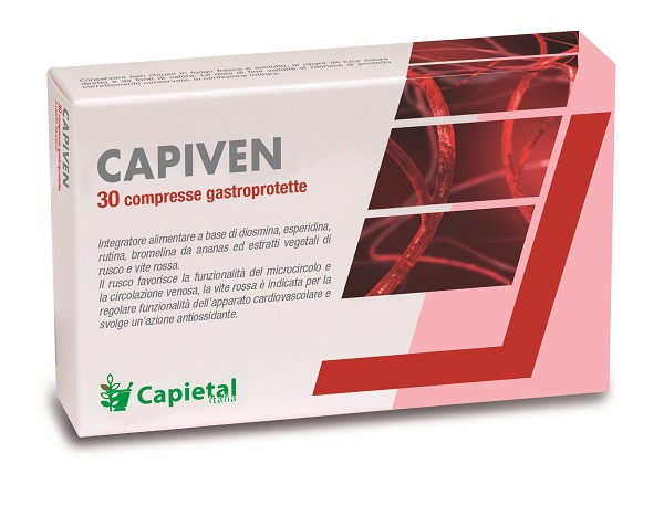 CAPIVEN 30 COMPRESSE GASTROPROTETTE - pharmaluna