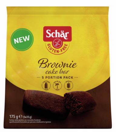 SCHAR BROWNIE CAKE BAR 175 G - pharmaluna