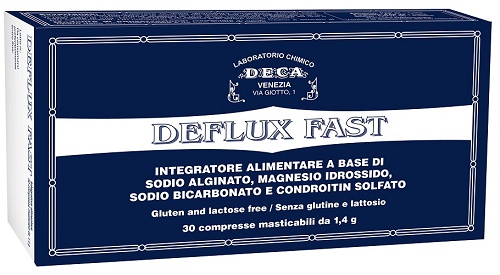 DEFLUX FAST 30 COMPRESSE MASTICABILI - pharmaluna