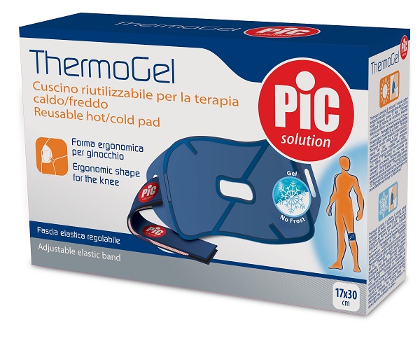 THERMOGEL GINOCCHIO FASCIA 17X30 CM ITC - pharmaluna