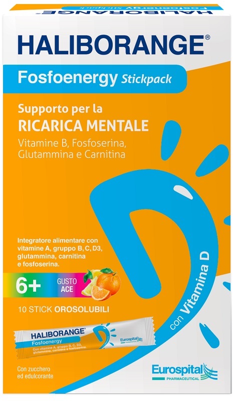 HALIBORANGE FOSFOENERGY 10 STICK OROSOLUBILI 15,2 G PREZZO SPECIALE - pharmaluna