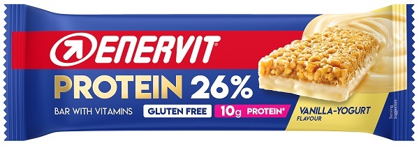 ENERVIT SPORT PROTEIN BAR 26% VANIGLIA YOGURT 40 G - pharmaluna