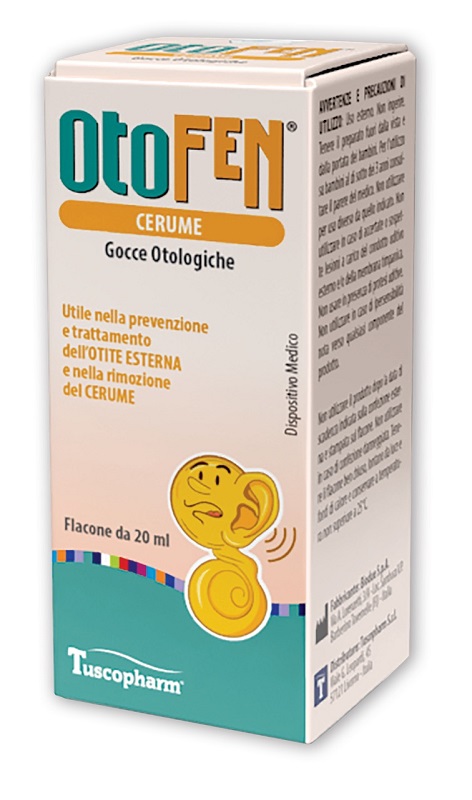 OTOFEN CERUME GOCCE OTOLOGICHE 20 ML - pharmaluna