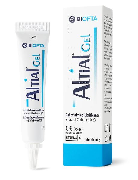 ALTIAL GEL OFTALMICO LUBRIFICANTE 10 G - pharmaluna