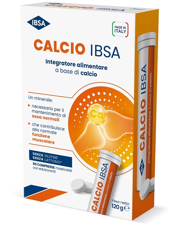 CALCIO IBSA 60 COMPRESSE - pharmaluna