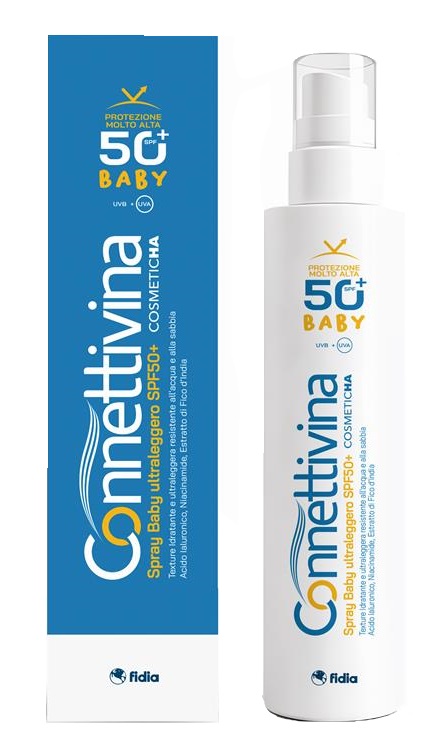 CONNETTIVINA SPRAY BABY ULTRALEGGERO SPF50+ 180 ML - pharmaluna