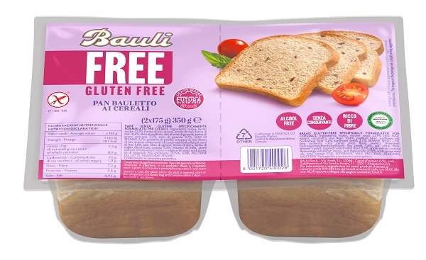 BAULI FREE PAN BAULETTO CEREALI 350 G - pharmaluna