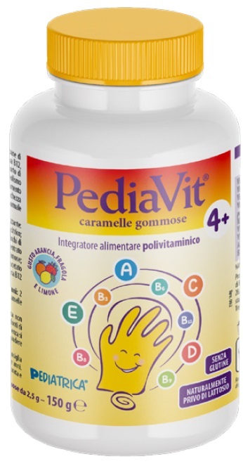 PEDIAVIT CARAMELLE GOMMOSE 60 PEZZI DA 2,5 G NUOVA FORMULAZIONE - pharmaluna