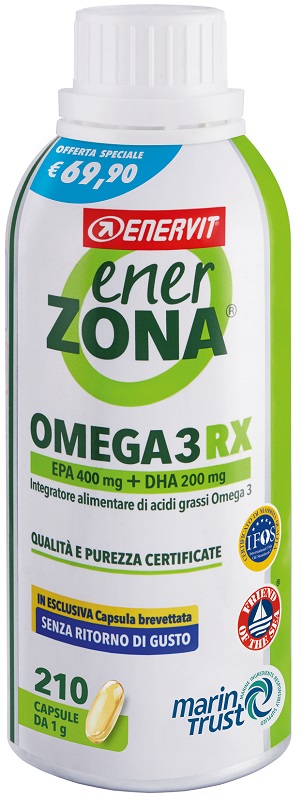 ENERZONA OMEGA 3RX 210 CAPSULE 1 G OFFERTA SPECIALE - pharmaluna