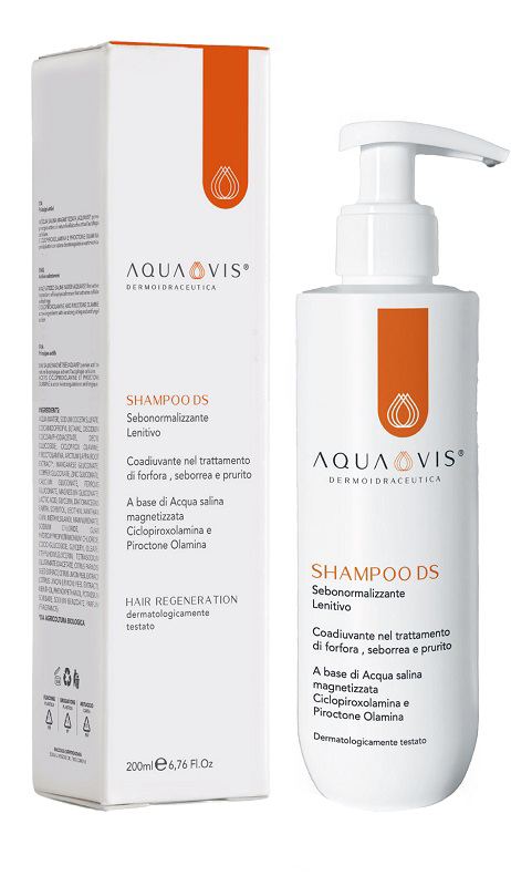 AQUAVIS DS SHAMPOO 200 ML - pharmaluna