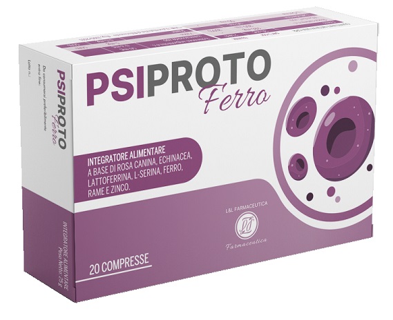 PSIPROTO FERRO 20 COMPRESSE - pharmaluna