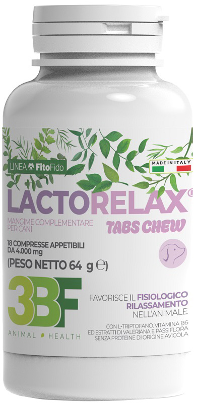 LACTORELAX TABS CHEW 18 COMPRESSE APPETIBILI DA 4000 MG - pharmaluna