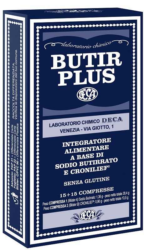 BUTIR PLUS 15 + 15 COMPRESSE SENZA GLUTINE - pharmaluna