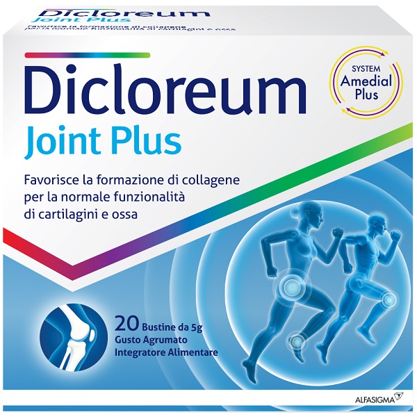 DICLOREUM JOINT PLUS 20 BUSTINE 5 G - pharmaluna