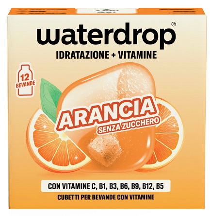 WATERDROP MICRODRINK ARANCIA 12 CUBETTI - pharmaluna