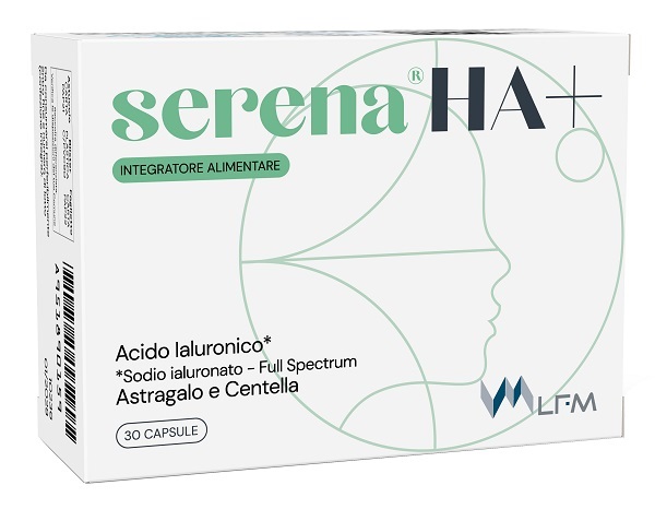 SERENA HA+ 30 CAPSULE SENZA ZUCCHERI AGGIUNTI GLUTINE E LATTOSIO - pharmaluna