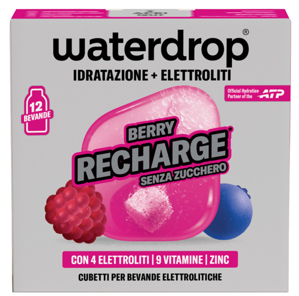 WATERDROP MICROLYTE BERRY 12 CUBETTI - pharmaluna