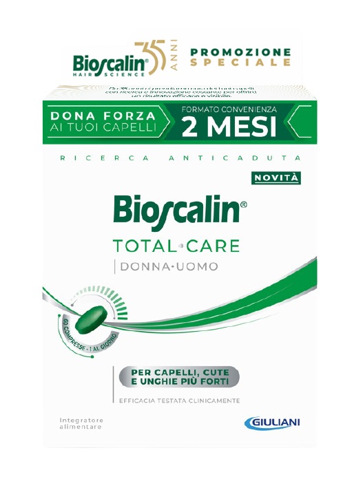 BIOSCALIN TOTAL CARE 60 COMPRESSE PROMO - pharmaluna