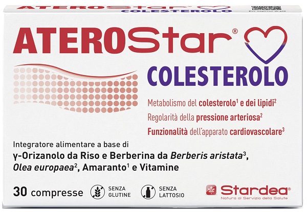 ATEROSTAR COLESTEROLO 30 COMPRESSE - pharmaluna