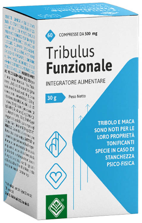 TRIBULUS FUNZIONALE 60 COMPRESSE - pharmaluna