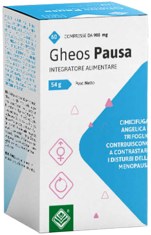 GHEOS PAUSA 60 COMPRESSE - pharmaluna