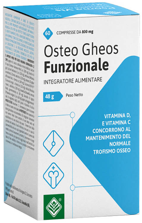OSTEO GHEOS FUNZIONALE 60 COMPRESSE - pharmaluna
