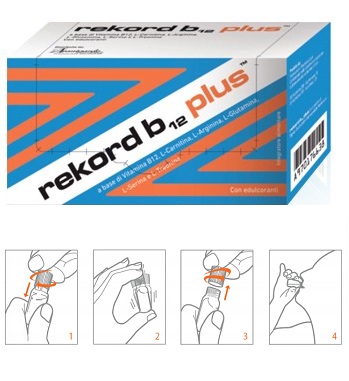REKORD B12 PLUS 10 FLACONCINI 10 ML - pharmaluna