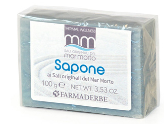 SALI ORIGINALI MAR MORTO SAPONETTA 100 G - pharmaluna