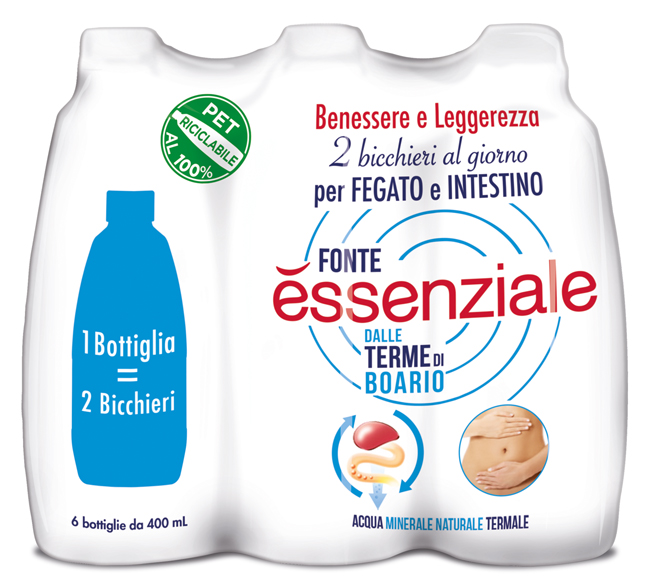 FONTE ESSENZIALE PET 6 X 400 ML - pharmaluna