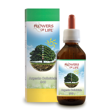 ARGENTO COLLOIDALE 940 100 ML FLOWERS OF LIFE - pharmaluna