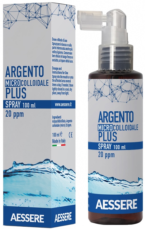 ARGENTO COLLOIDALE PLUS SPRAY 100 ML - pharmaluna