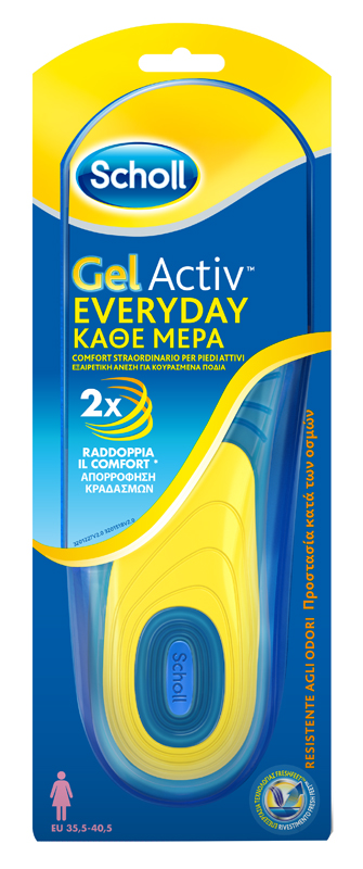 SCHOLL GEL ACTIV EVERYDAY DONNA - pharmaluna
