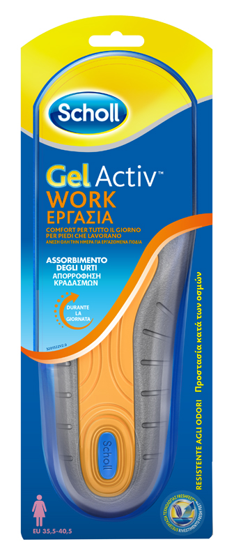 SCHOLL GEL ACTIV WORK DONNA - pharmaluna