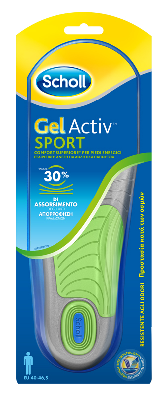 SCHOLL GEL ACTIV SPORT UOMO - pharmaluna