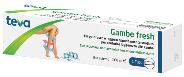 GAMBE FRESH TEVA GEL 100 ML - pharmaluna