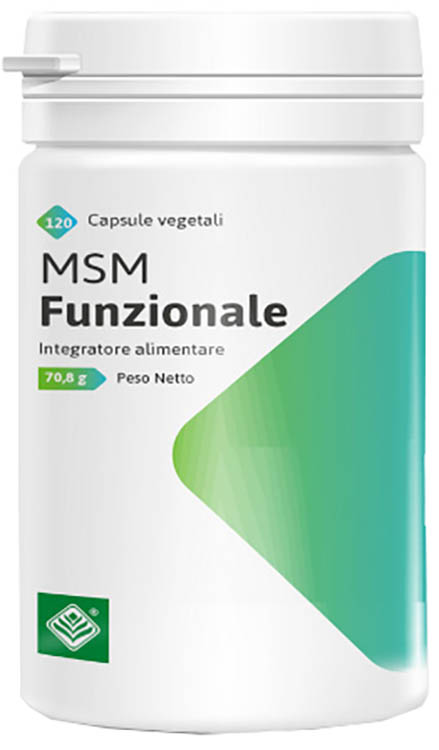 MSM FUNZIONALE 120 CAPSULE DA 590 MG - pharmaluna